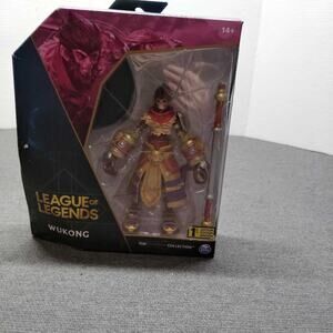 League of Legends Wukong Action Figure The Champion Collection Spin Master New